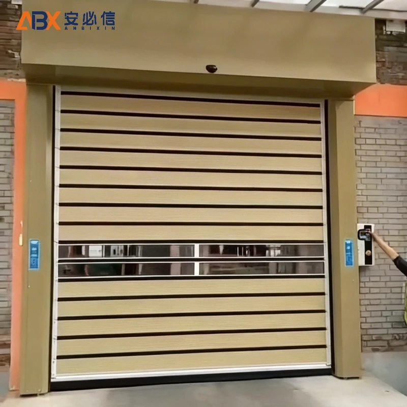 天水消防高速门